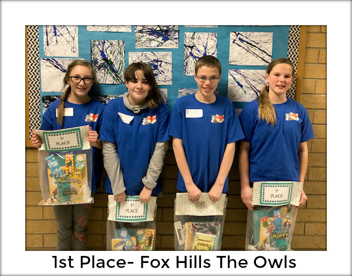 2019 Battle of the Book District Competition - 1st Place - The Owls - Fox Hills El.