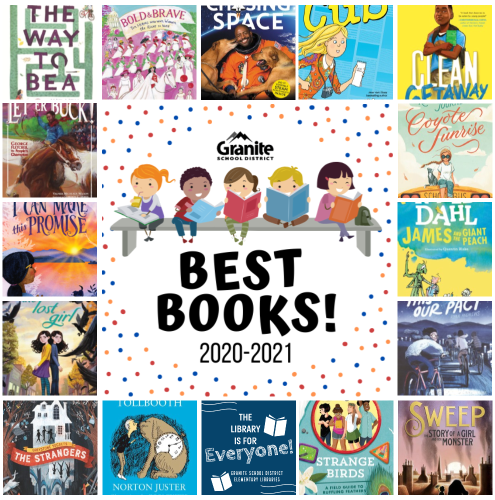 5th-6th Best Books Reading List Covers Collage