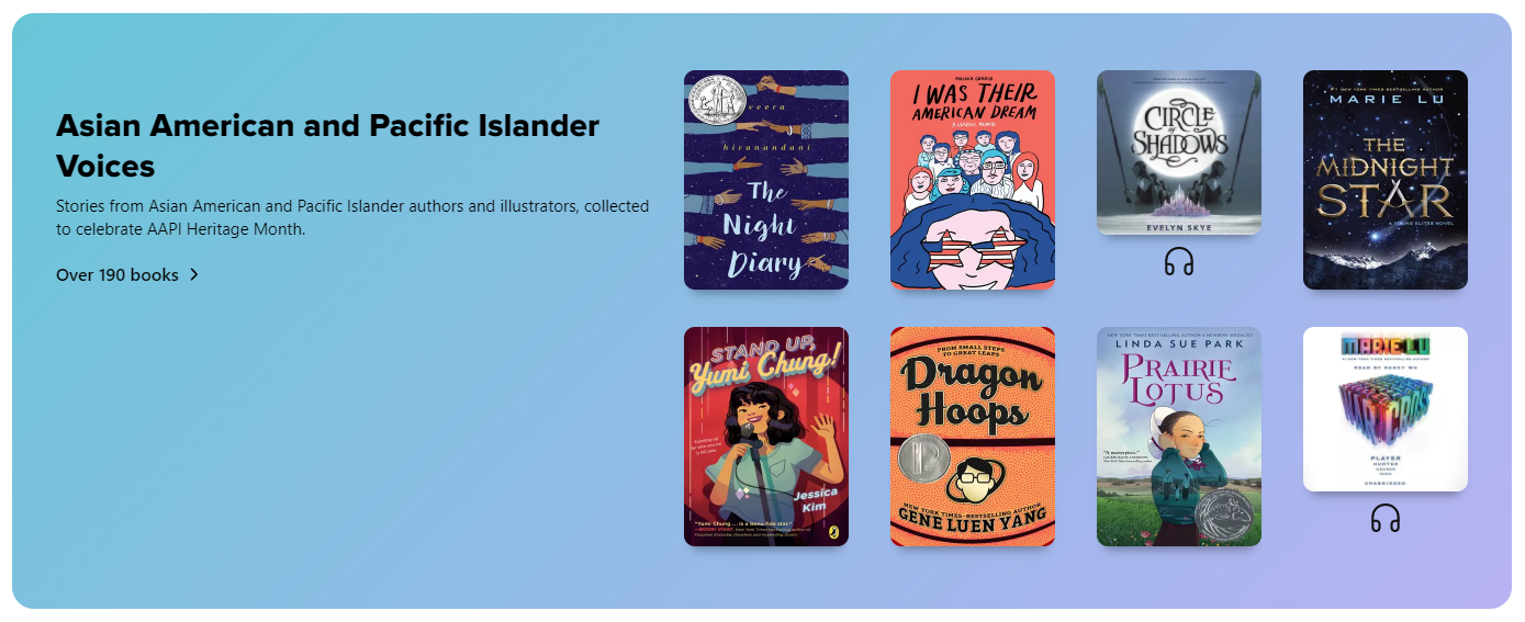 Sora Collection - Asian American and Pacific Islander Voices - Screenshot